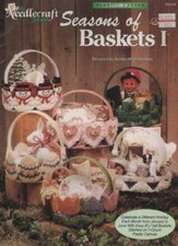OOP  PLASTIC CANVAS SEASONS OF BASKET I HOLIDAY DESIGNS