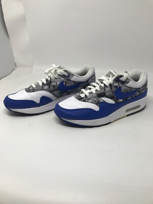 Size 9.5 - Nike Atmos x Air Max 1 ''We Love Nike'' White Blue Grey