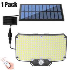 9900000lm LED Solar Street Lights Security Flood Lamp Motion Sensor Outdoor Wall