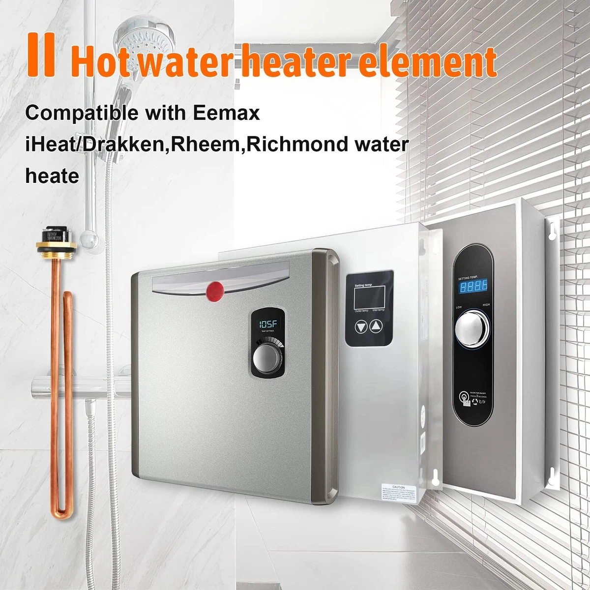 HE 90240 ECO Heating Element For EcoSmart Eco 18 24 27 36 EcoSmart Electric  T... | eBay