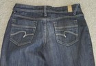 Women's Maurices Morgan New Boot Jeans Blue Stretch Dark Wash Denim 9/10 Short — photo 6