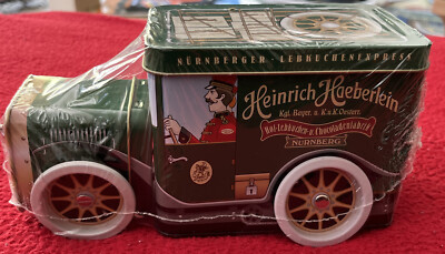 Heinrich Haeberlein of Nurnberg Empty Tin Truck w/ Working Music