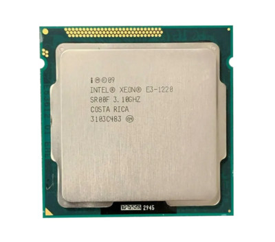 SR00F Intel  Xeon  Processor E3-1220 8M Cache, 3.10 GHz 4 Core LGA 1155