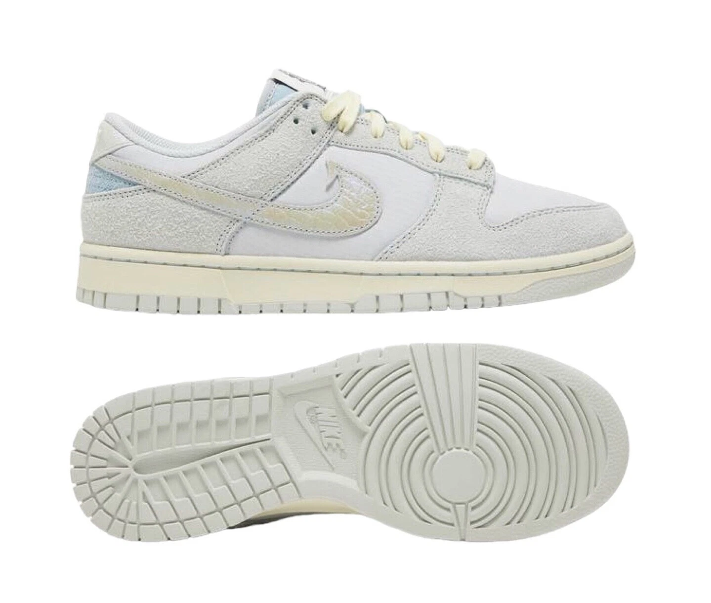 Nike Dunk Low SE 'Gone Fishing' Mens Shoes Photon Dust/Light Silver DV7210 001