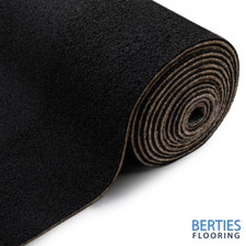 Combination Wool Felt Crumb Rubber Carpet Underlay 10m2 Roll Super Luxury 12mm