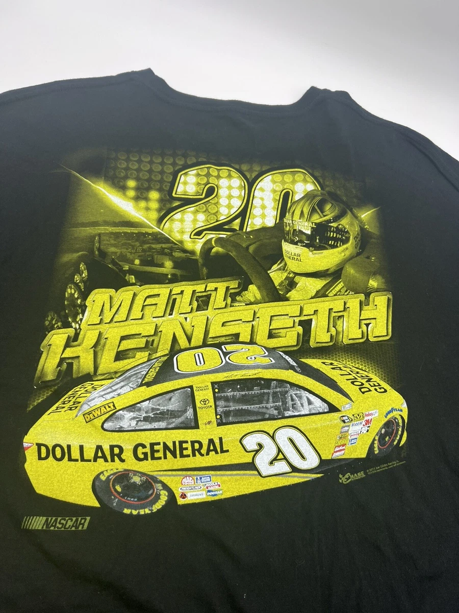 T-shirt NASCAR Matt Kenseth #07 Tour Yellow - Taille L - Occasion Très Bon état