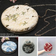 Borsa A Tracolla Rotonda Stampa Giapponese Matrimonio Festa Sposa Decor Kimono