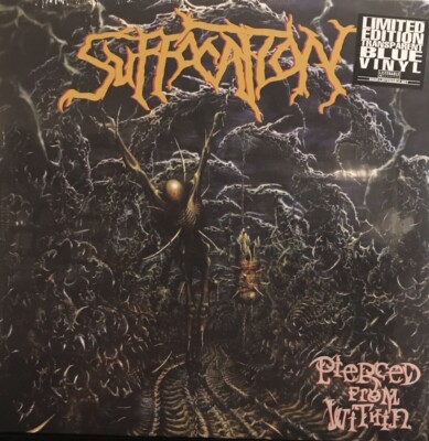 Suffocation - Pierced From Within LP 2021 Listenable   POSH334 [Blue Vinyl] *FR