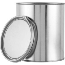 Metal Paint Can with Lid - 1 Quart, Unlined