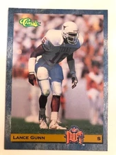 NFL - 1993 Classic Draft Picks Football Lance Gunn Rookie Card
