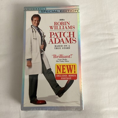 Patch Adams (VHS, 1999, Special Edition) BRAND NEW SEALED Robin Williams