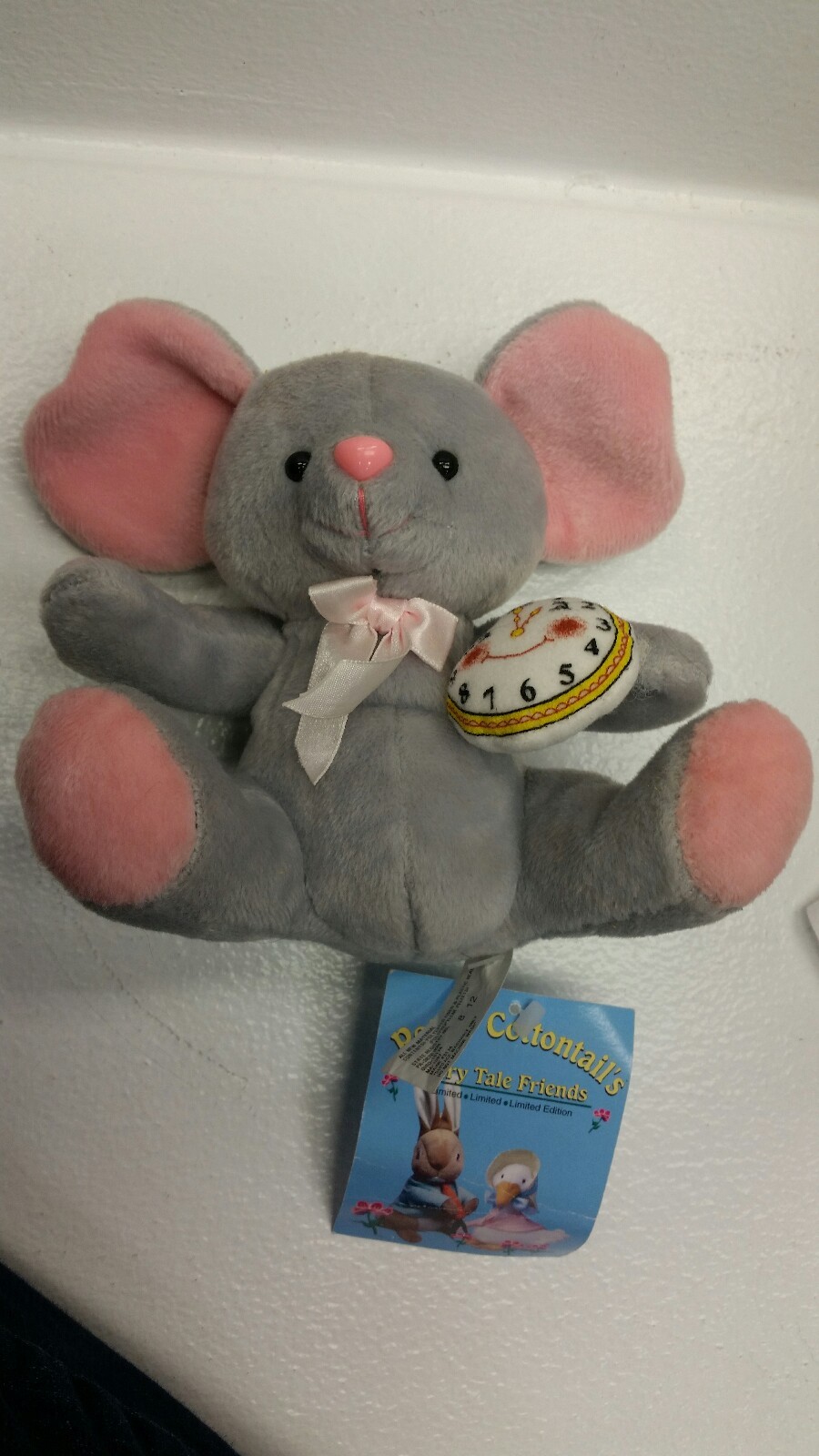 Peter Cottontail's Fairy Tale Friends Hickory Dickory Mouse With Clock