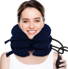 Cervical Neck Traction Device - Collar Brace Support for Pain Relief  Therapy