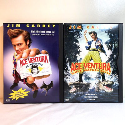 ACE VENTURA: PET DETECTIVE / WHEN NATURE CALLS (DVD) Jim Carrey