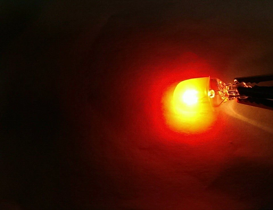 (10 unidades) Rojo 10mm T10 168 192 Bombilla Color Tapas Cubiertas Toyota Honda Importación Foto 3 de 3