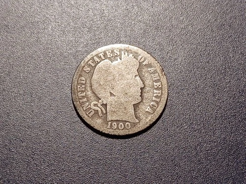 Good 1900-O Barber Dime (better date)