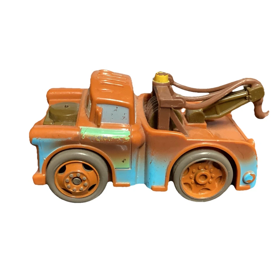 Mater From Lightning, Mcqueen Juguete Coleccionable Vintage, Lindo, Naranja, Verde, Azul Foto 4 de 4
