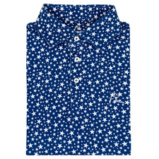 Rhoback the Stars Men'S Short Sleeve Performance Polo
