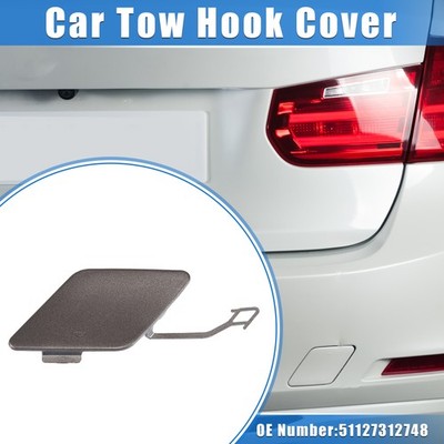 Car Rear Bumper Tow Hook Eye Hole Cover Cap Fit for BMW 3 F30 2012-2015 Brown