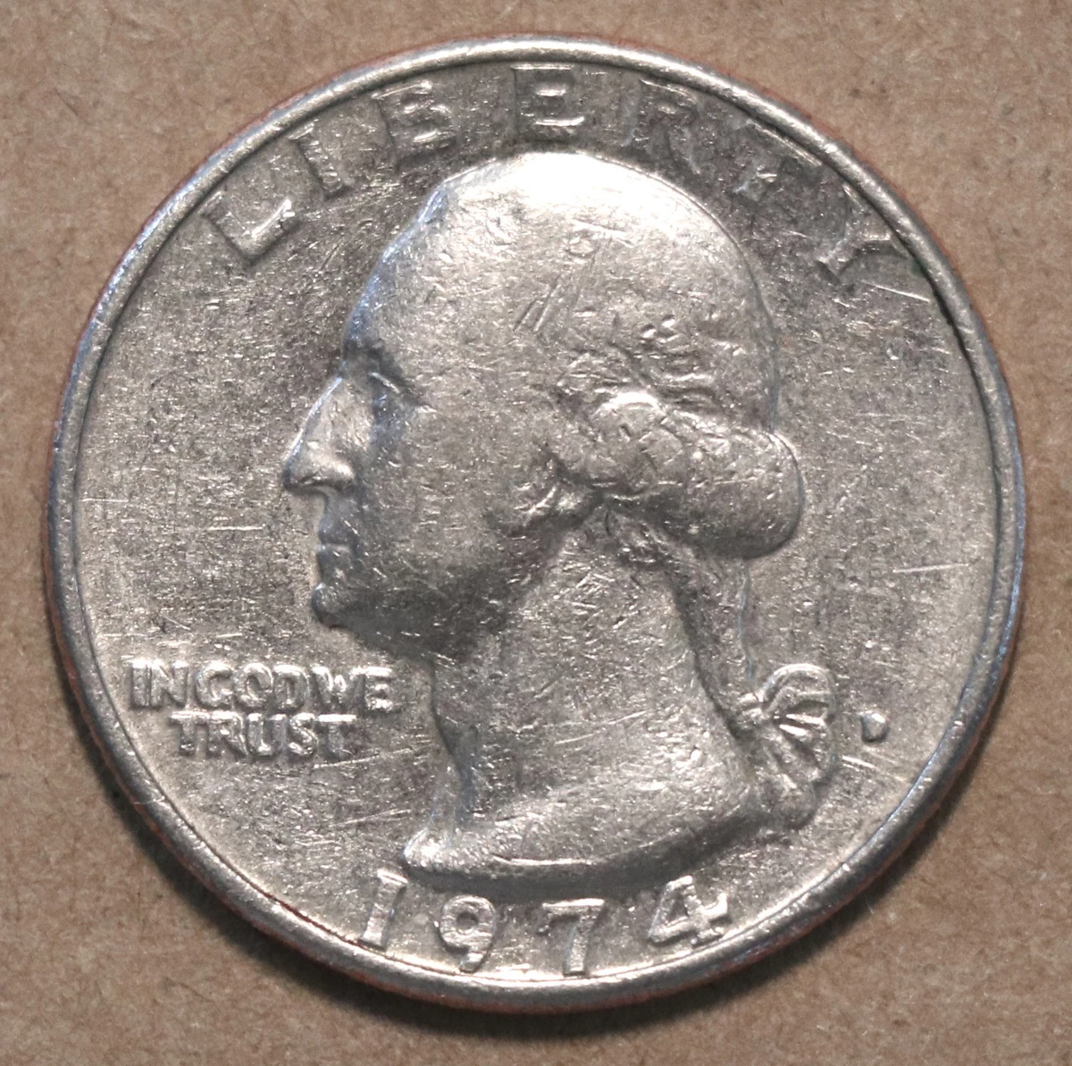 Circulated 1974 Washington Quarters (1932-1998) for sale | eBay