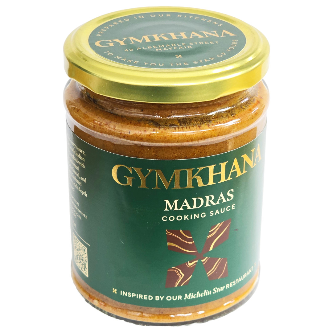 Gymkhana Madras Cooking Sauce 300ml, Indian Curry Sauce, Hot, Vegan, All Natural