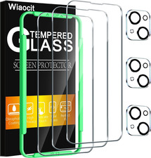 Tempered Glass Screen Protector for Iphone 13 3 3 Pack, 9H Hardness