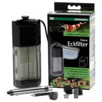 Dennerle Nano Clean Eckfilter FüR Garnelen & Krebse, 150 L/H, Leise, Kompakt