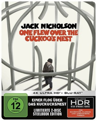 Einer flog über das Kuckucksnest - Limited Steelbook ( 4K Ultra HD+Blu-ray ) NEU