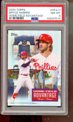 2024 Topps Series 2 - Home Field Advantage Bryce Harper #HFA-17