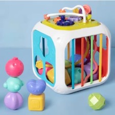 7 in 1 Baby Toys 6 to 12 Months Activity Cube Montessori Toys free shipping