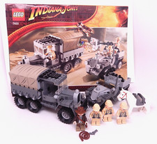 Lego 7622 Race for the Stolen Treasure Raiders of the Lost Ark 100% Complete