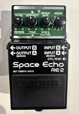 Boss RE-2 Space Echo Tape Delay and Reverb Guitar Pedal