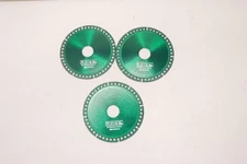 (3-Pk) Ultra-Thin Diamond Circular Saw for Grinder 