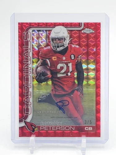 2025 Topps Chrome Patrick Peterson Base (RAW)