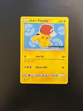 Ash's Pikachu - SM113 - Black Star Promo - VLP - Pokemon TCG
