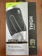 NEW P Tex Pro Thigh Sleeve SZ XL 25-28” Kenetic Panels Thermal Compression