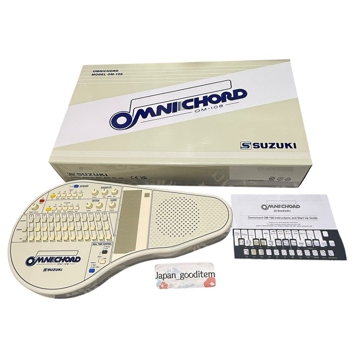 SUZUKI OM-108 Omnichord Electronic Auto Harp Synthesizer musical SUZUKI OM-108 Omnichord Electronic Auto Harp Synthesizer musical