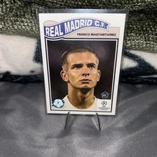 Franco Mastantuono (Rookie Card) UCC Living Set Card 821 Real Madrid
