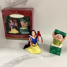 Hallmark Keepsake Disney 1997 Snow White Dopey Anniversary Edition Ornament