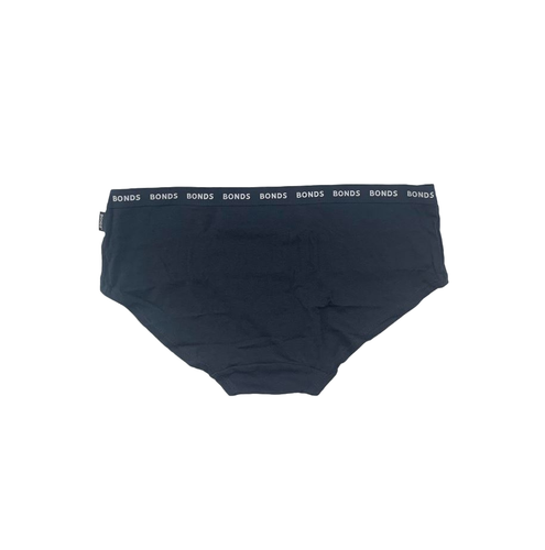 3 x Womens Bonds Everyday Boyleg Underwear Undies Black - Picture 4 of 5