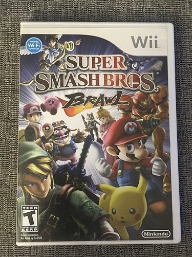 Super Smash Bros. Brawl (Nintendo Wii, 2008) CIB