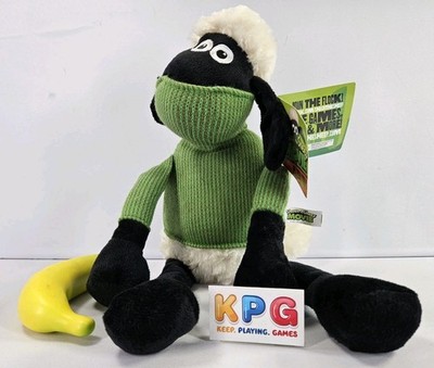 Shaun das Schaf Film Plüschtier von Aardman (2014) Neu mit Etikett