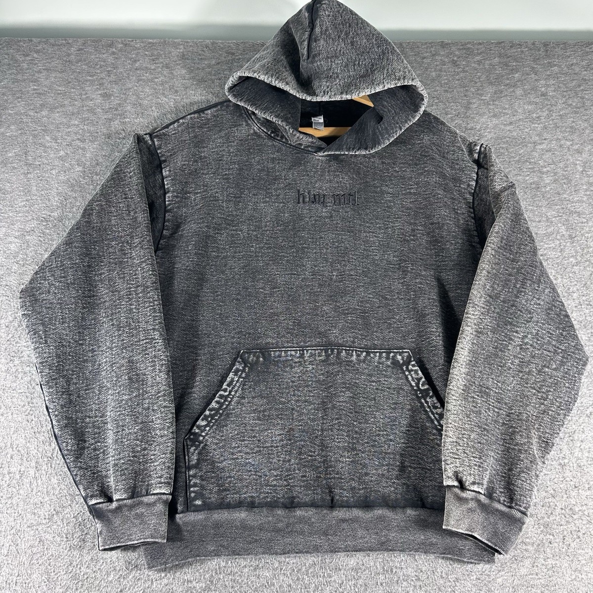 Los Angles Apparel Hoodie Men SZ M Heavy Cotton Fleece 14 Oz USA 
