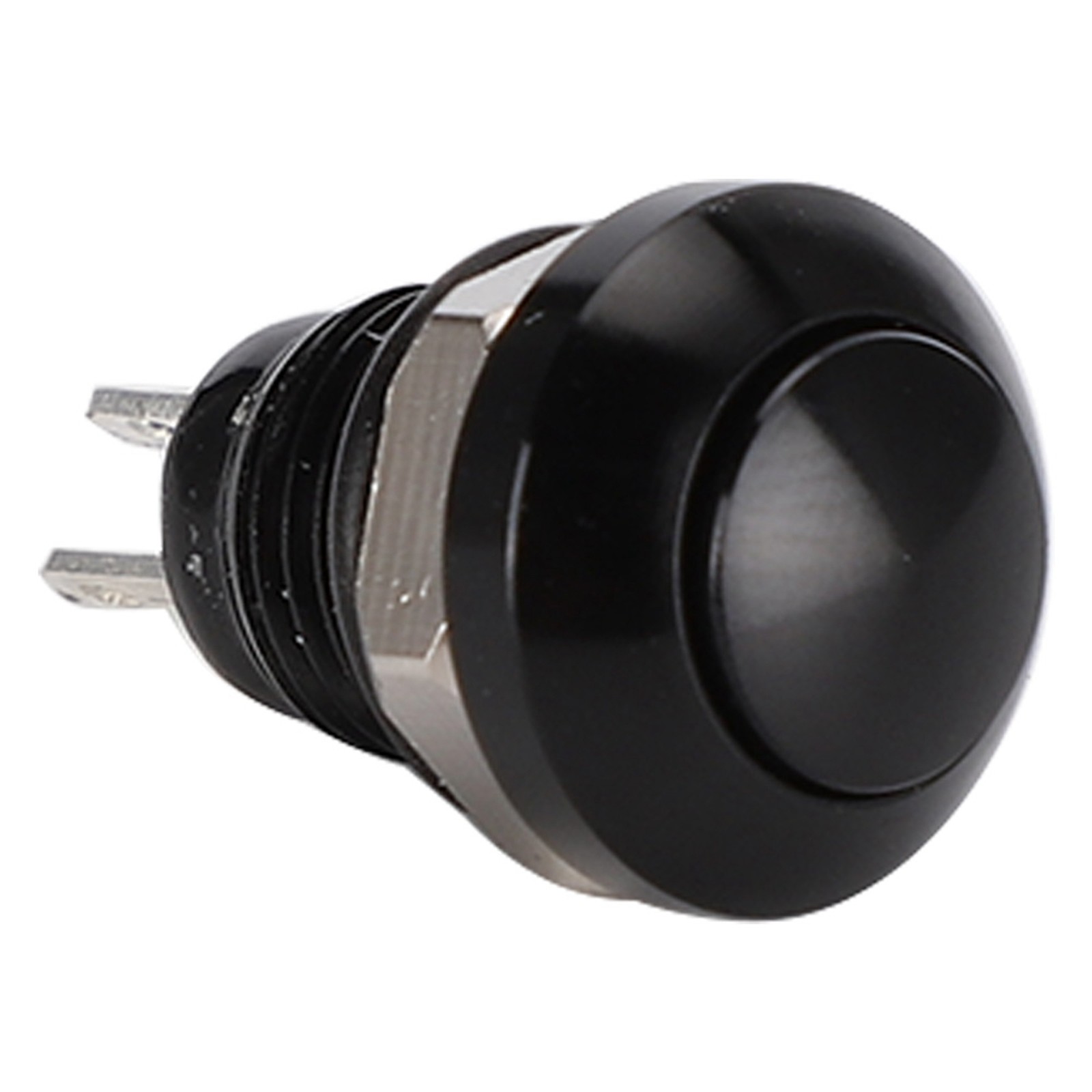 1A Mini Push Button Switch For Car Power Start 8mm Zinc Alloy