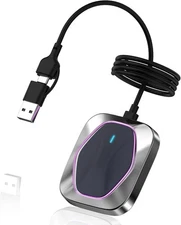 Wireless CarPlay Adapter for iPhone,Convert Wired to Apple CarPlay Wireless Adap