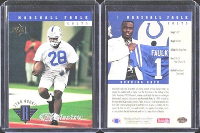 1994 Upper Deck #7 Marshall Faulk Electric RC