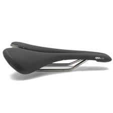 Bontrager Ajna Elite Womens Saddle, Titanium Rails, Medium 154mm, 2017, Black