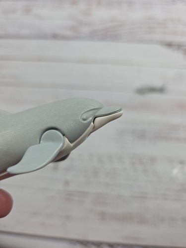 Playmobil figura delfino vita marina geobra 1994 pinna in movimento e bocca - Foto 14 di 14