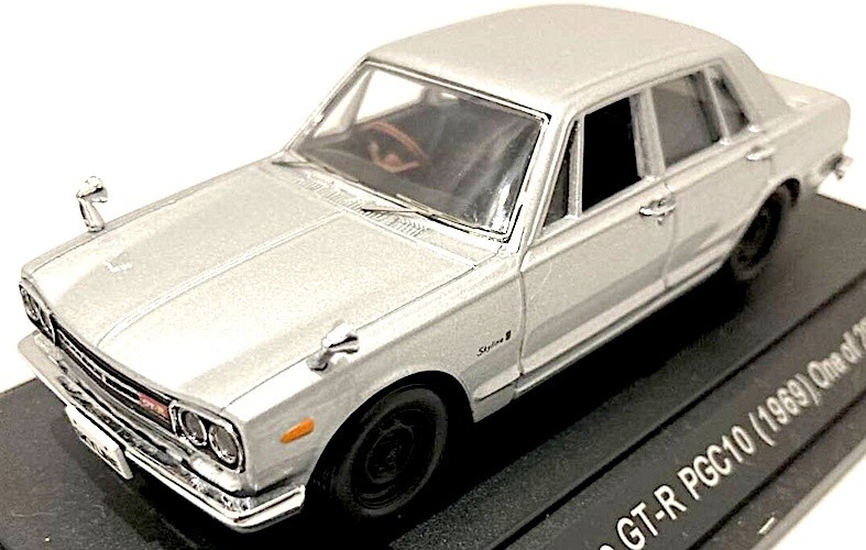 ☆レア☆エブロ　日産スカイライン　GT-R PGC10 シルバー　1:43 Ebbro 1/43 Skyline Gt-R Pgc10 Early Model 1969 Silver Nissan