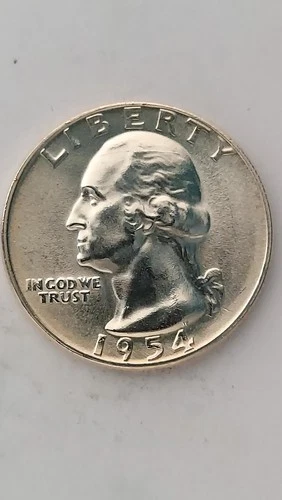 1954-P United States, Uncirculated, Washington Quarter